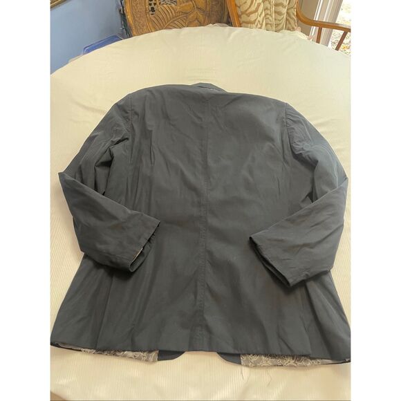 Patrick James Men’s Navy Blue Hyde Park 2 Button Blazer Size 42L - Picture 7 of 9